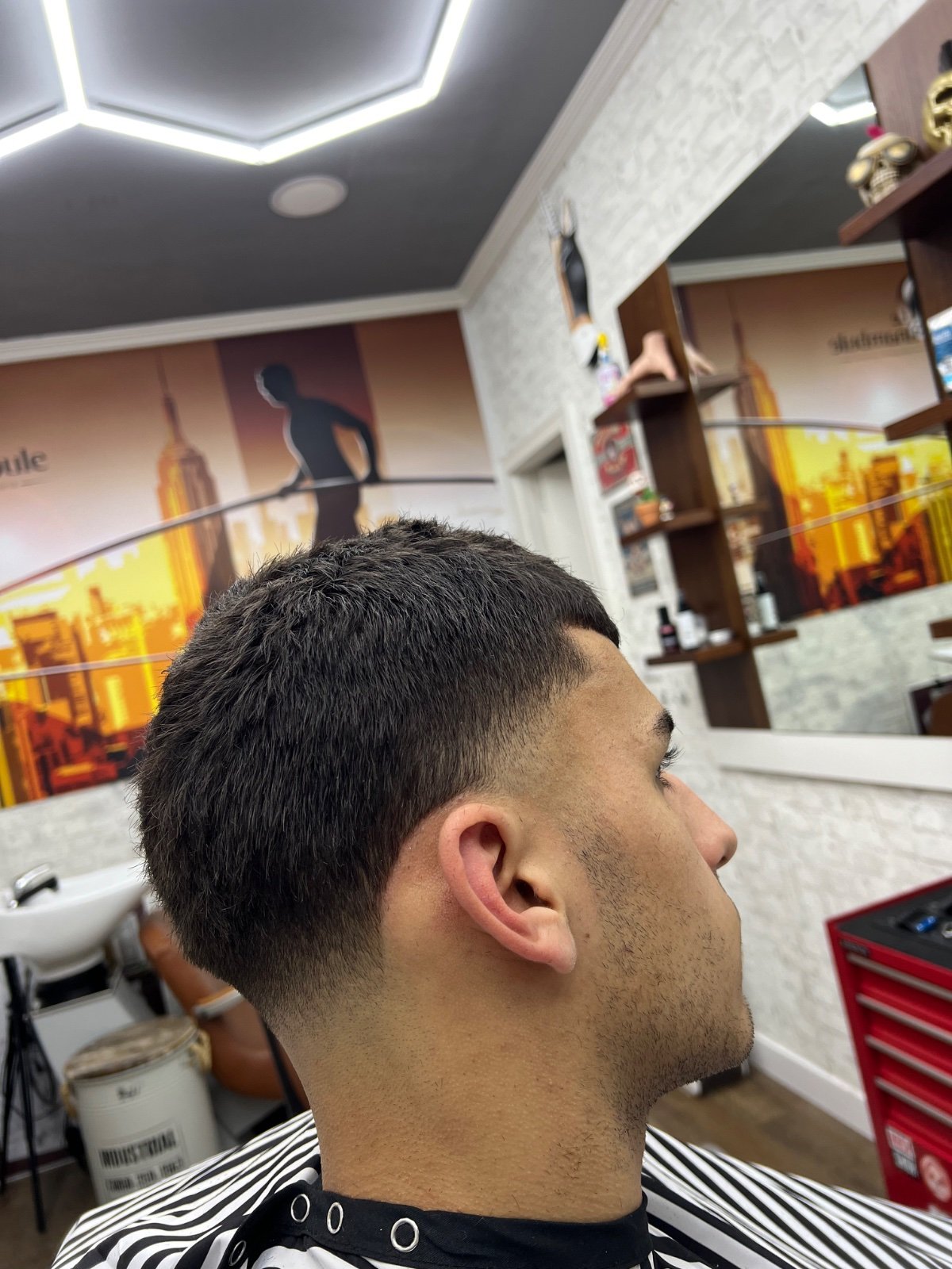Trabajo de la barbería